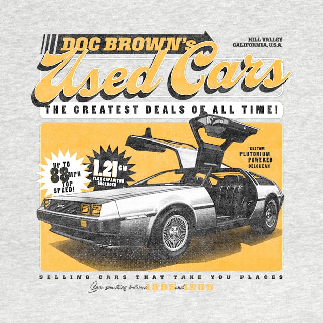 Doc Brown's Used Cars by zawitees